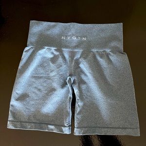 NVGTN Seamless Shorts Blue Size Small
